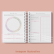 Planner Florescer Rosa