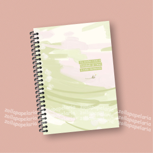 Planner Fé - Bondade Miolo Off Set 75g 15x21cm Impressão Colorida Capa Dura Laminada Fechamento em Espiral 222 páginas